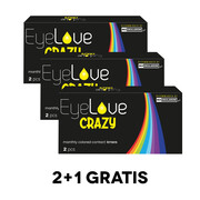 ZESTAW ZIMOWY: 2x EyeLove Crazy 2 szt. + trzecie opakowanie GRATIS! Bezokularow.pl