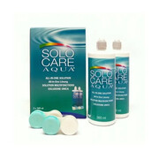 Płyny do soczewek SoloCare Aqua 360 ml 2szt. - zdjęcie 2