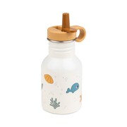Done by Deer Butelka Stalowa z Ustnikiem 350ml Sea Beige