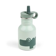 Done by Deer Butelka Stalowa z Ustnikiem 350ml Croco Green