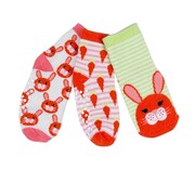 Zoocchini Skarpetki 3 Pary Królik Nowy 0-24M