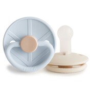 FRIGG Little Viking Smoczek uspokajający 2-pak silikon 6-18m Powd