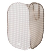 3 Sprouts Kosz Na Pranie i Zabawki Pop-up Gingham Beige