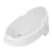 Shnuggle Leżaczek do Kąpieli Noworodka White Grey