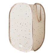 3 Sprouts Kosz Na Pranie i Zabawki Pop-up Terrazzo Beige