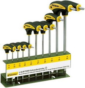 Zestaw wkrętaków L-Griff Torx 10 sztuk rękojeść 