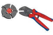 KNIPEX Szczypce do zagniatania z magazynkiem wymiennym MultiCrimp 97 33 01 KNIPEX