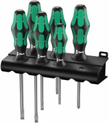 WERA 334/6 Zestaw 6 PH/płaskich wkrętaków Kraftform Plus Lasertip WERA