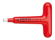 KNIPEX Wkrętak do śrub z gniazdem sześciokątnym z rękojeścią typu T, 120mm, 5mm 98 14 05 KNIPEX