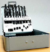ABRABORO HSS-R DIN 338 Wiertła czarne w zestawie 6szt. ABRABORO