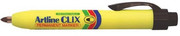 Marker czarny z mechanicznym chowaniem końcówki (okrągła) 73 CLIX ARTLINE