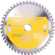Tarcza widiowa do cięcia stali nierdzewnej TCT Evolution STAINLESS 180mm 48Z Evolution Power Tools