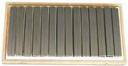 Płytki wzorcowe 10-42mm 9 par dł. 100 mm MIB MESSZEUGE
