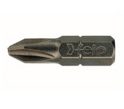 Bity krzyżowe PH2 25mm - stalowe FELO