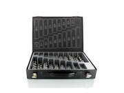 Wiertła do metalu HSS-R DIN 338 w zestawie 1,0-10,0mm 150szt. ABRABORO