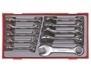 Zestaw 10 kluczy płasko-oczkowych TT6010M-P TENGTOOLS