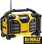 Odbiornik radiowy akumulatorowy 10,8-18 V, ładowarka USB, bez akumulatora DCR017-QW DEWALT