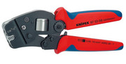 KNIPEX Samonastawne szczypce do zagniatania tulejek z ładowaniem od czoła 97 53 08 KNIPEX