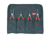 KNIPEX Zestaw 4 szczypiec do pierścieni osadczych 00 19 57 KNIPEX