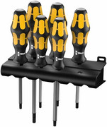 WERA 977/6 TORX Zestaw 6 wkrętaków Kraftform do pobijania WERA