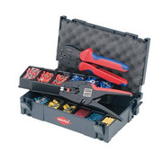 KNIPEX Artykuły do zagniatania końcówek i złączek kablowych ze szczypcami 97 90 22 KNIPEX