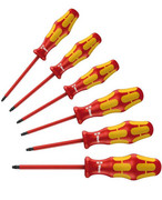 WERA Zestaw 6 wkrętaków VDE TX8-25 Kraftform Plus Seria 100, 167 i/6 WERA