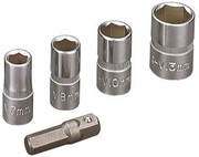 Zestaw kluczy nasadowych 6mm(1/4) WOLFCRAFT