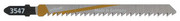 Brzeszczoty HCS 116mm o głębokości cięcia 65mm 2szt. WF3547000 WOLFCRAFT