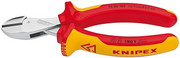 KNIPEX Kompaktowe obcinaczki boczne X-Cut z wysokim przełożeniem dźwigni 160 mm VDE 73 06 160 KNIPEX
