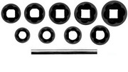 Zestaw wykrętaków do śrub 3/8'' 10-19mm 10szt. YATO