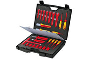 KNIPEX Zestaw 26 narzędzi izolowanych dla elektryka w walizce 98 99 12 KNIPEX