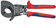 KNIPEX Nożyce zapadkowe do cięcia kabli i przewodów do śr. 32 mm 95 31 250 KNIPEX