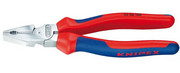 KNIPEX Kombinerki wzmocnione, CrV 225mm 02 05 225 KNIPEX