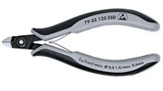 KNIPEX Precyzyjne obcinaczki boczne ESD dla elektroników 125mm 79 02 125 ESD KNIPEX