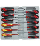 Zestaw 9 wkrętaków warsztatowych + 3 wkrętaki izolowane TCMM1001N TENGTOOLS