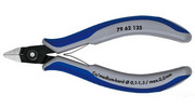 KNIPEX Precyzyjne obcinaczki dla elektroników 125mm z zaciskiem 79 62 125 KNIPEX