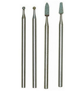 Zestaw osprzętu do obróbki szkła 4- części PROXXON