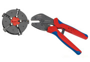 KNIPEX Szczypce do zagniatania z magazynkiem wymiennym MultiCrimp 97 33 02 KNIPEX