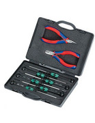KNIPEX Zestaw 8 szczypiec dla elektroników 00 20 18 KNIPEX