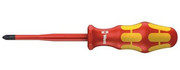 WERA Wkrętak VDE krzyżowy PZ1x80 mm, zredukowany Kraftform Plus 165iS WERA