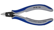 KNIPEX Precyzyjne obcinaczki dla elektroników 125mm z zaciskiem 79 52 125 KNIPEX