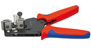 KNIPEX Precyzyjne szczypce do ściągania izolacji z nożami kształtowymi 12 12 11 KNIPEX
