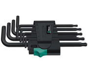 WERA Klucze trzpieniowe TORX długie z kulką 9cz. TX 8-40 967 PKL/9 WERA