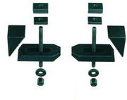 Frezowane zaciski stopniowe ze stali, 1 para PROXXON