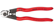 KNIPEX Nożyce do cięcia linek stalowych do 5 mm, 95 61 190 KNIPEX