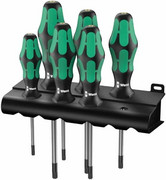 WERA 367/6 TORX HF Zestaw 6 wkrętaków Kraftform z funkcją przytrzymującą WERA