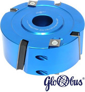 Głowica frezowa prosta z nacinakiem - AL 100x30x50/Z=4/N=2+2 GLOBUS