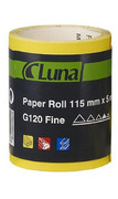 Papier ścierny do szlifowania 115mm/5m P150 LUNA