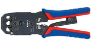 KNIPEX Szczypce do zagniatania wtyków telefonicznych typu Western 97 51 12 KNIPEX