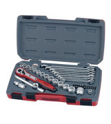 TENGTOOLS Zestaw narzędzi nasadowych 3/8